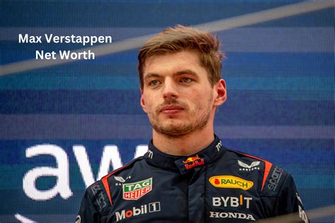 net worth max verstappen|max verstappen 2023 salary.